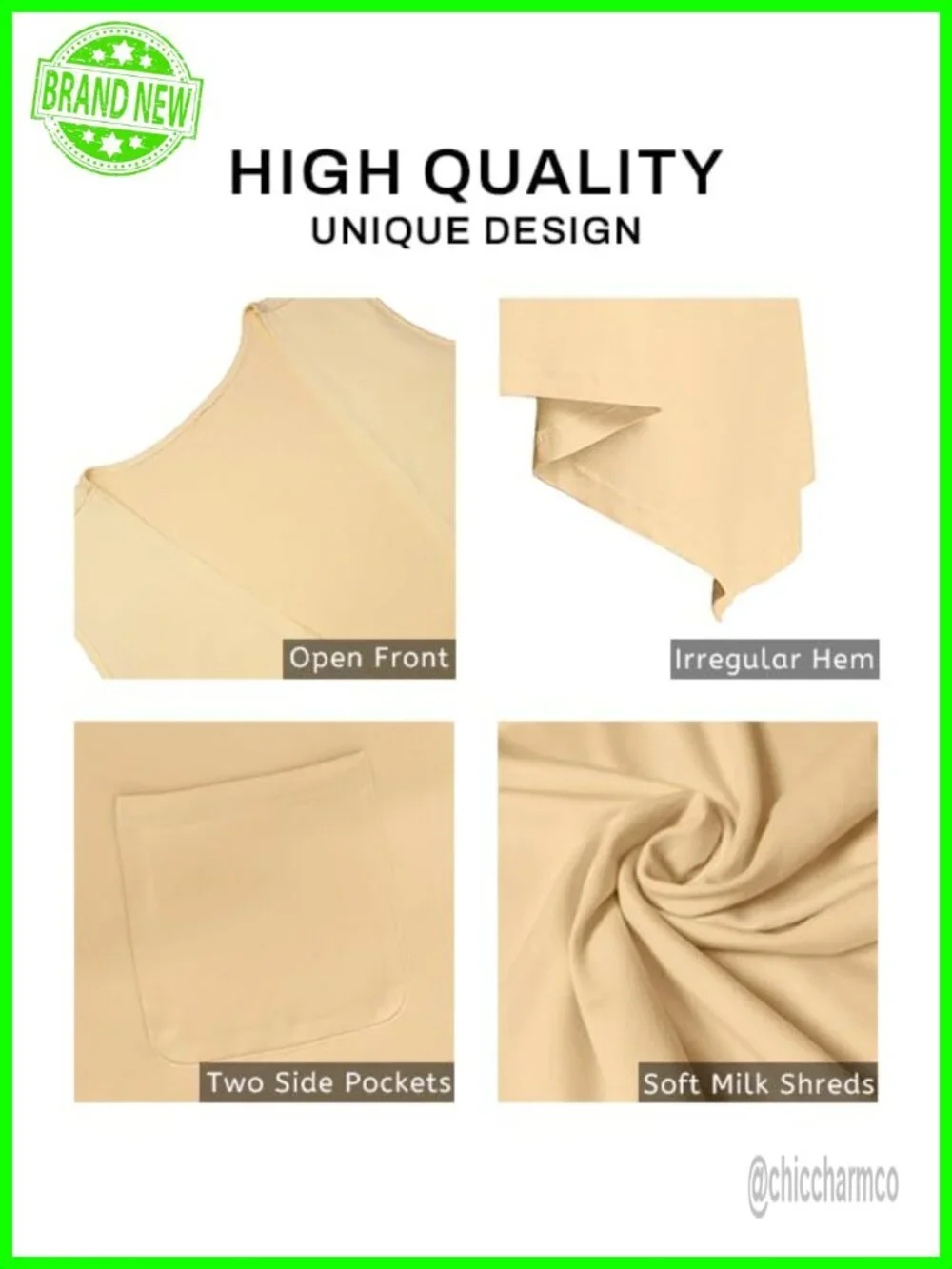 Lightweight Plus Size Sleeveless Cardigan with Pockets Summer Open Front Shawl